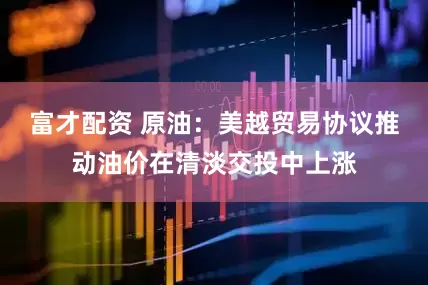 富才配资 原油：美越贸易协议推动油价在清淡交投中上涨